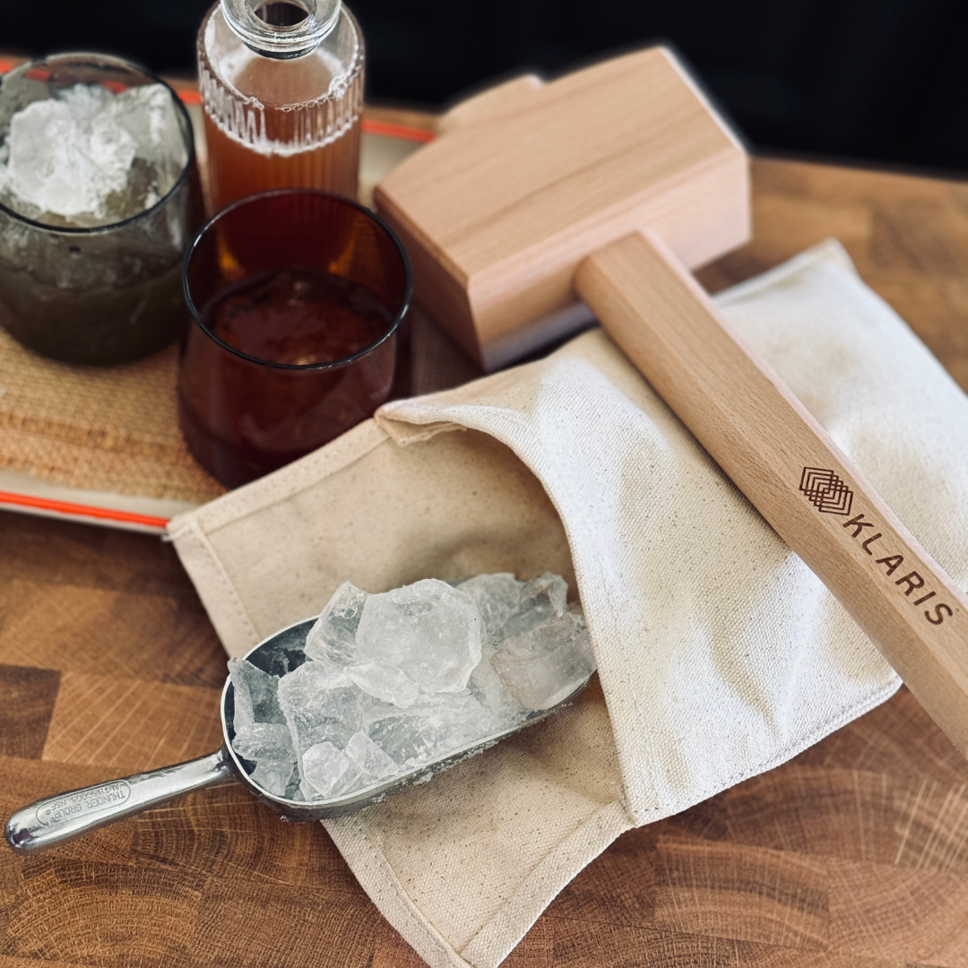 Viski® x Klaris - Lewis Ice Bag and Mallet