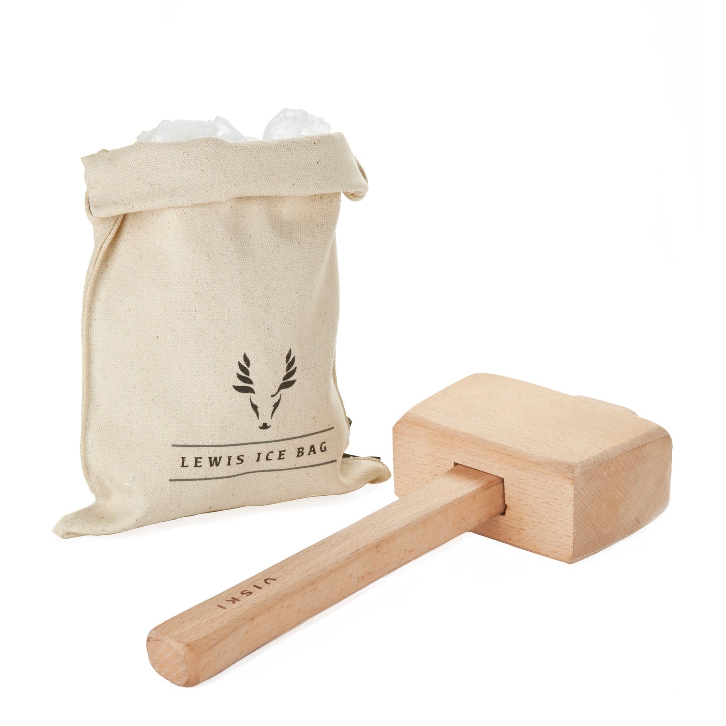 Viski® x Klaris - Lewis Ice Bag and Mallet