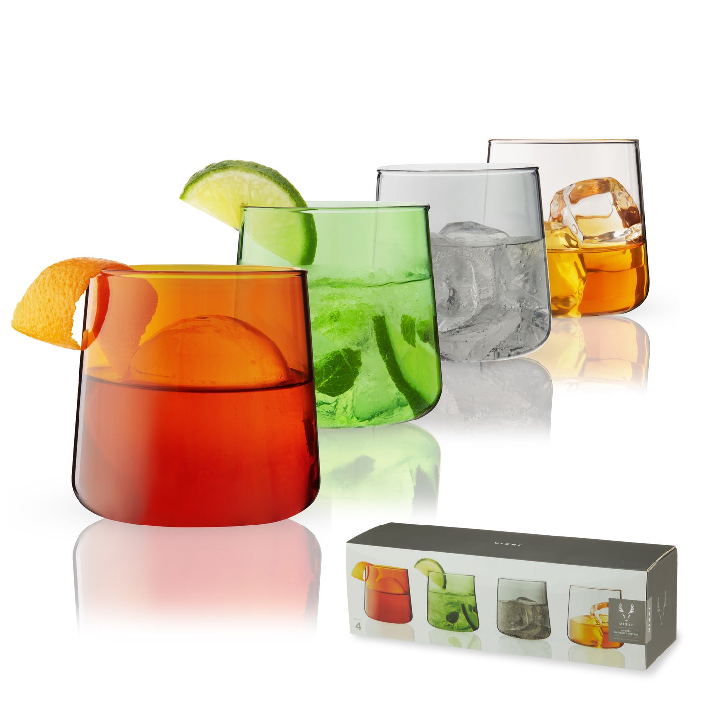 Viski® Aurora Cocktail Tumblers