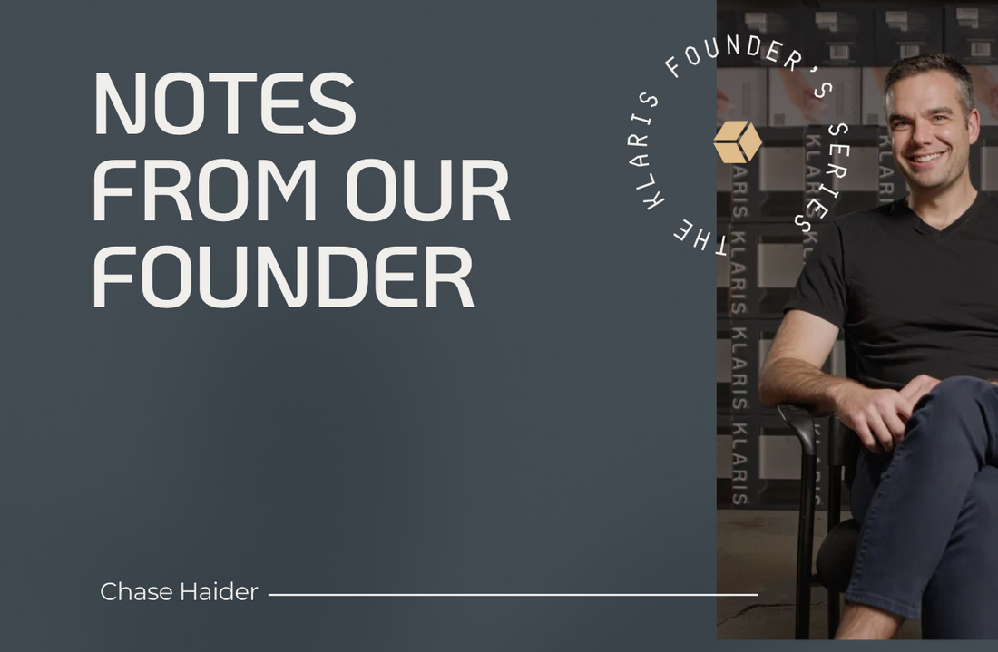 Klaris Founder's Series: Staying Curious - The Launch of an Idea