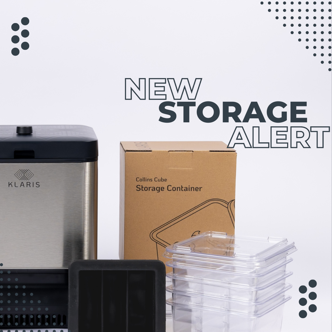 Klaris' New & Improved Storage Containers