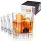 Viski® Reserve Milo Crystal Rocks Glasses