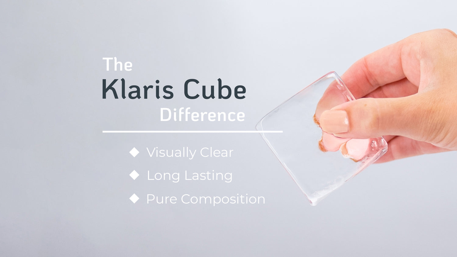Klaris - The Clear Craft Ice Maker – craftklaris
